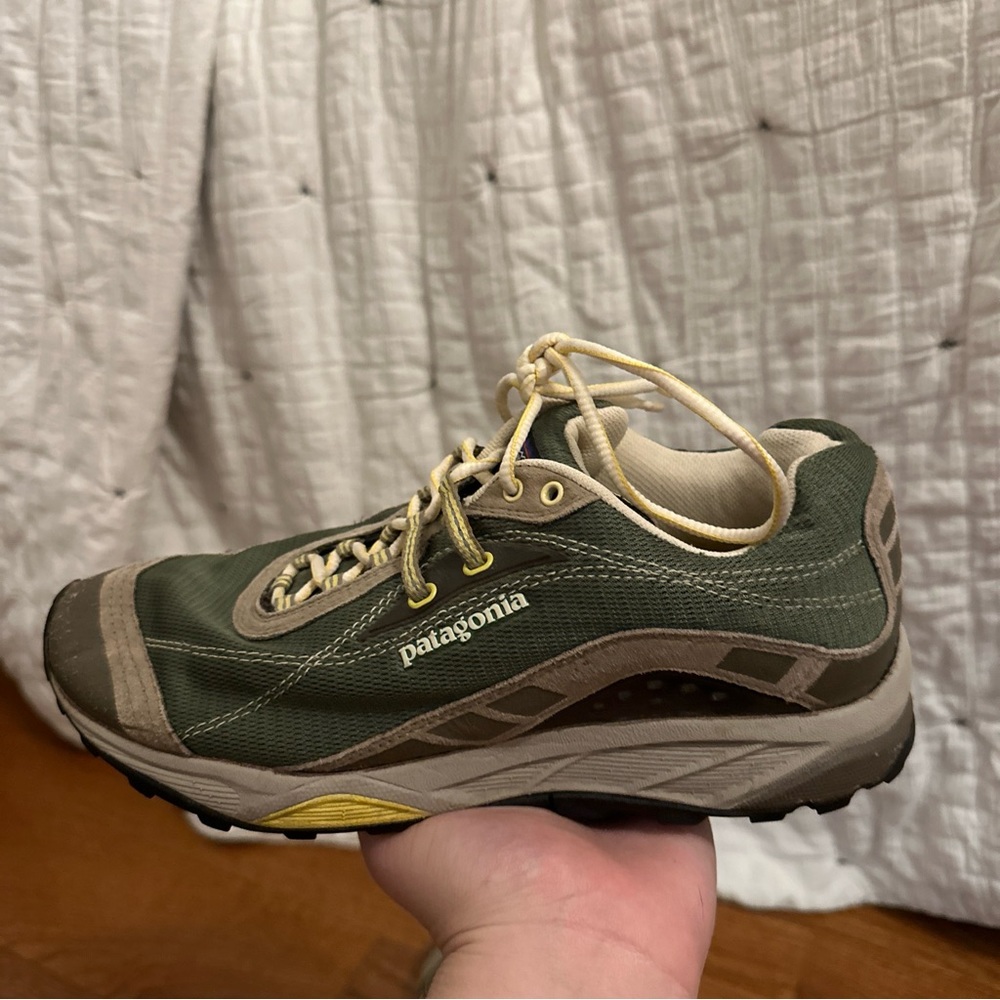 Patagonia Women’s Drifter Hiking Trail Shoes Low Sage Khaki Green Mist Size 9